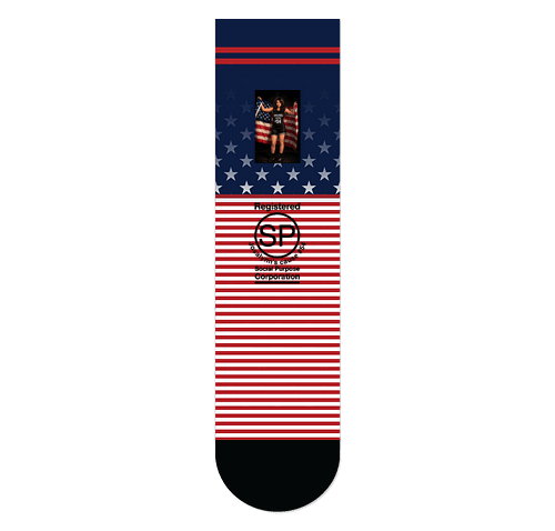4th of July Crew Socks